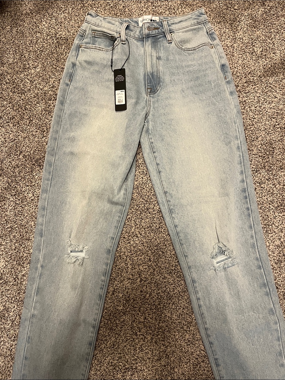Brand new Women's Light Blue Straight Leg Jeans